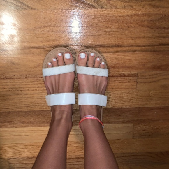 white Sandals - Picture 2 of 3